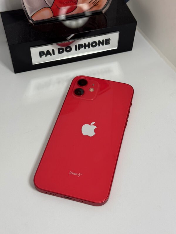 iPhone 12 128GB Vermelho 87% A- – Pronta Entrega - Imagem 3
