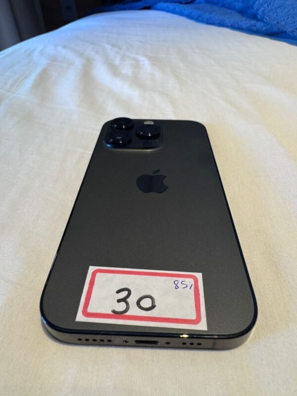 iPhone 14P 128 / 85% preto - Pronta Entrega