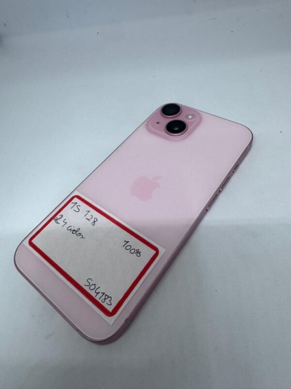 iPhone 15  Rosa 128GB A+ 100% - Imagem 3