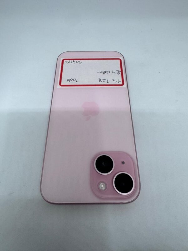 iPhone 15  Rosa 128GB A+ 100% - Imagem 4