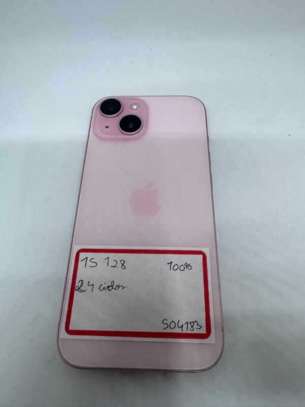 iPhone 15  Rosa 128GB A+ 100%