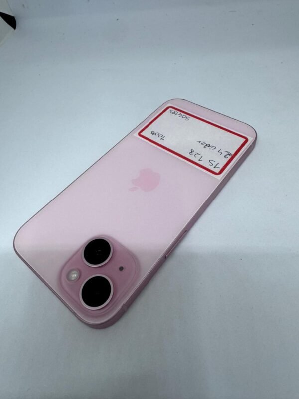iPhone 15  Rosa 128GB A+ 100% - Imagem 5