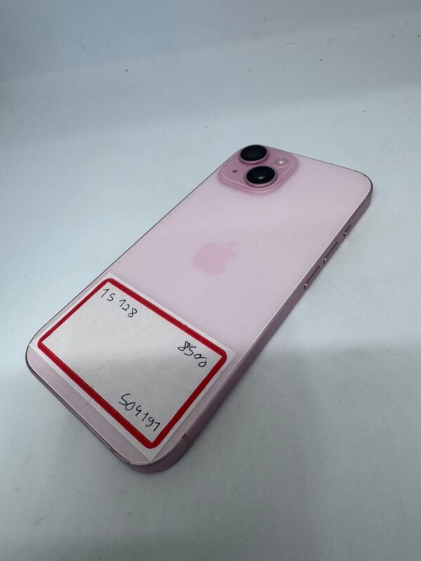 iPhone 15  Rosa 128GB A 85% - Imagem 3