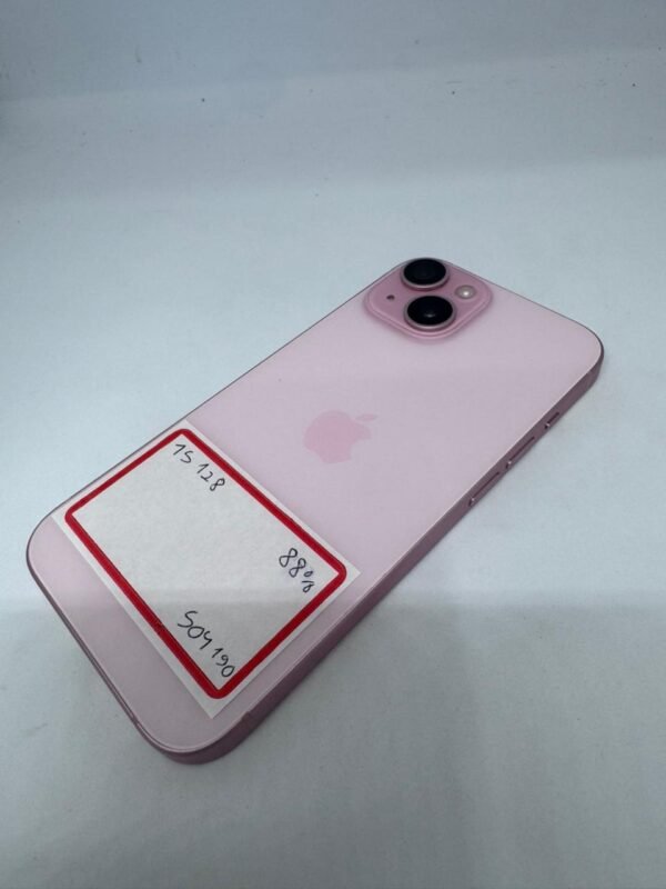 iPhone 15  Rosa 128GB A 85% - Imagem 3