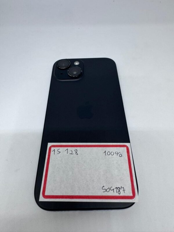 iPhone 15  Preto  128GB A 100%