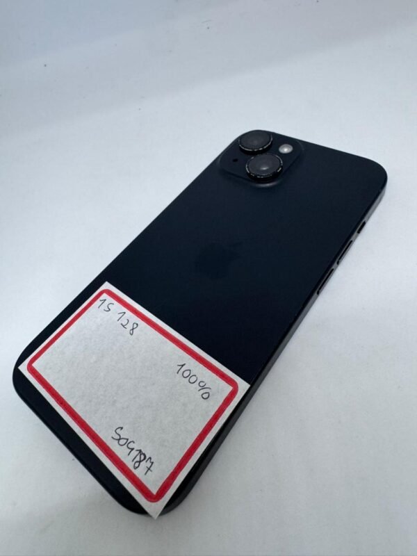 iPhone 15  Preto  128GB A 100% - Imagem 3