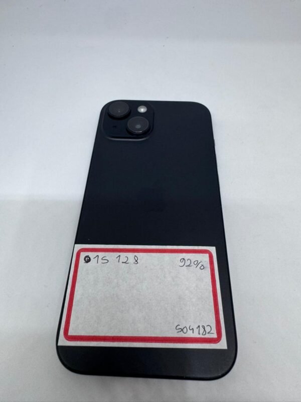 iPhone 15 Preto 128GB A 92%