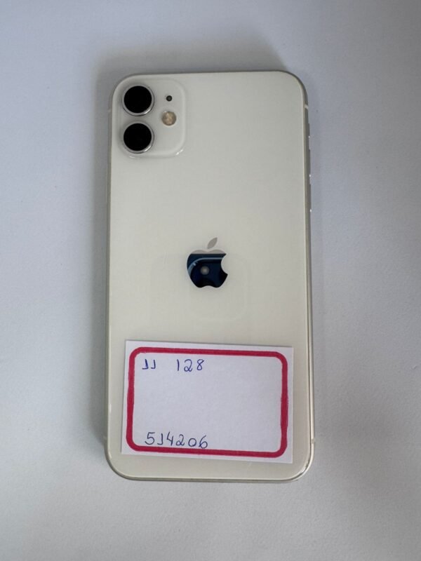 iPHONE 11 128GB BRANCO  100% BT