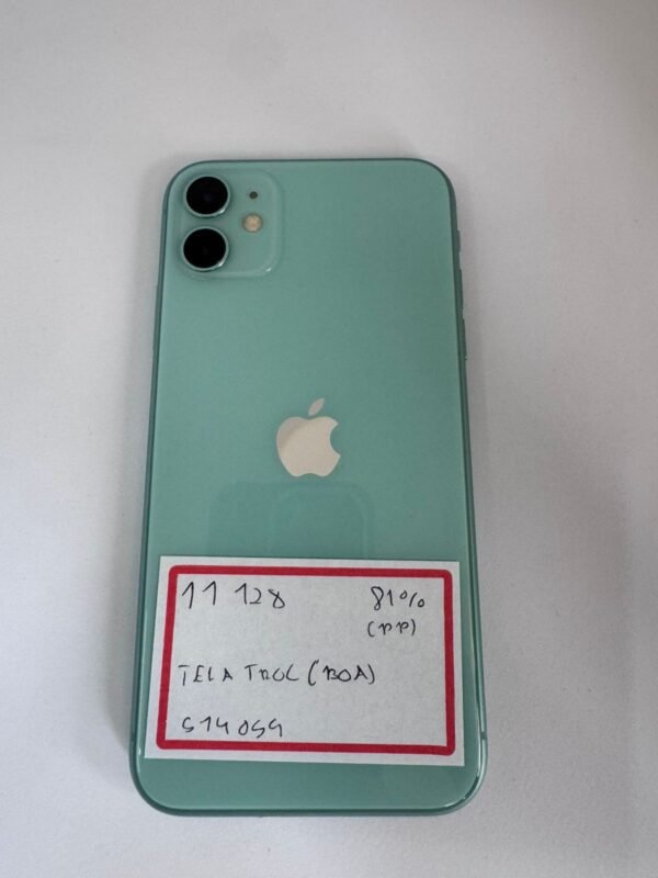 iPhone 11 128gb 81% verde TC