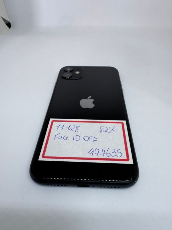 iPHONE 11 128GB PRETO FACE ID OFF 82%
