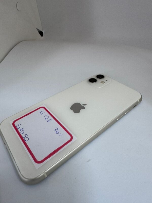 iPHONE 11 128GB BRANCO 76% - Imagem 6