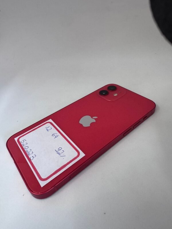 IPHONE 12  64GB VERMELHO 92% - Imagem 4