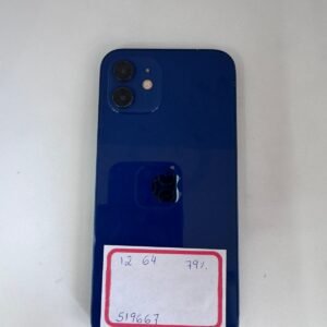 IPHONE 12 64GB AZUL TC  79%