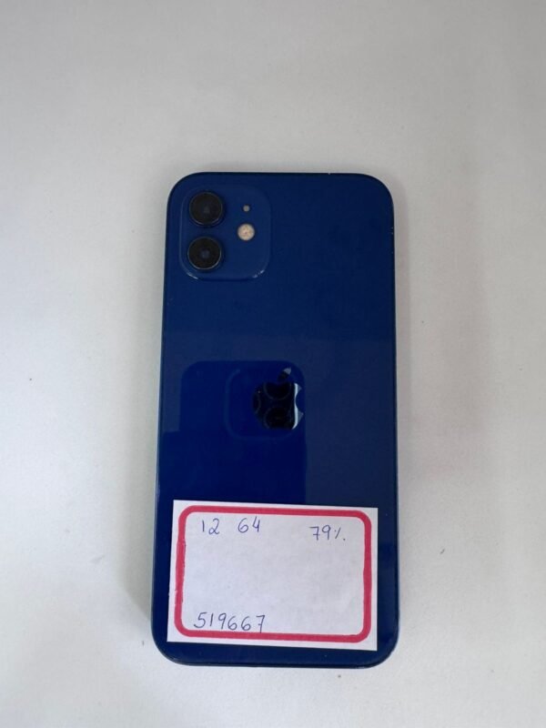 IPHONE 12 64GB AZUL TC  79%