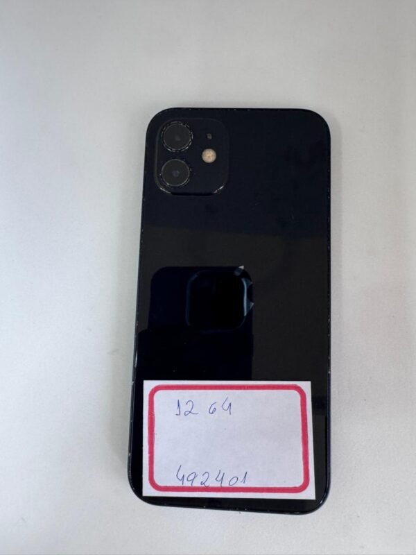 IPHONE 12 64GB PRETO 73%