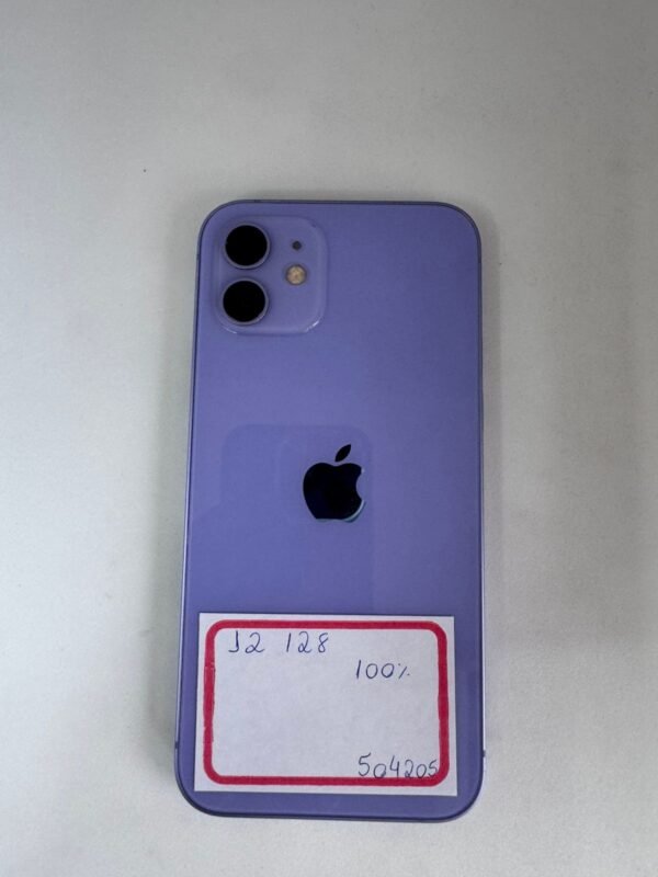 IPHONE 12 128GB ROXO 100%