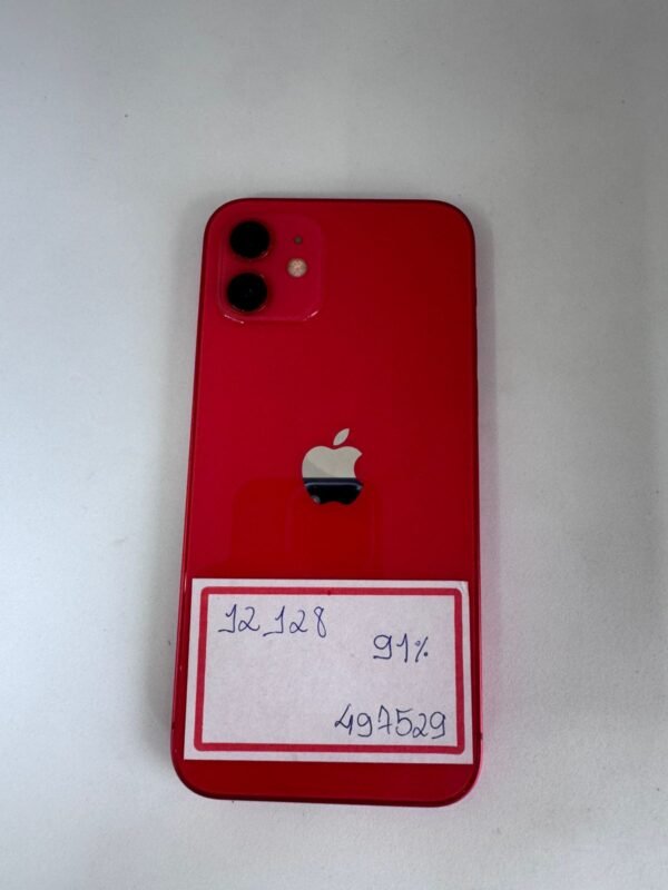 IPHONE 12 128GB VERMELHO 92%