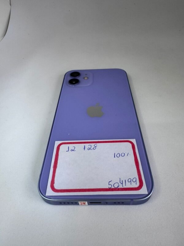 IPHONE 12 128GB ROXO 100% - Imagem 3