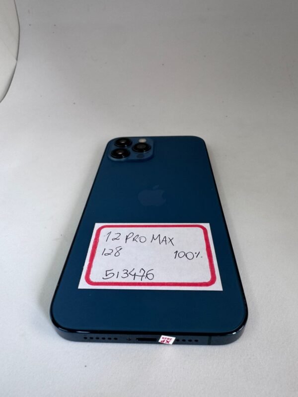 12 PRO MAX 128GB AZUL 100% - Imagem 3