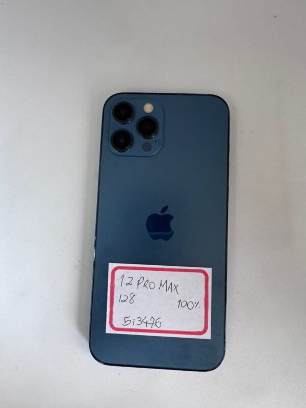 12 PRO MAX 128GB AZUL 100%