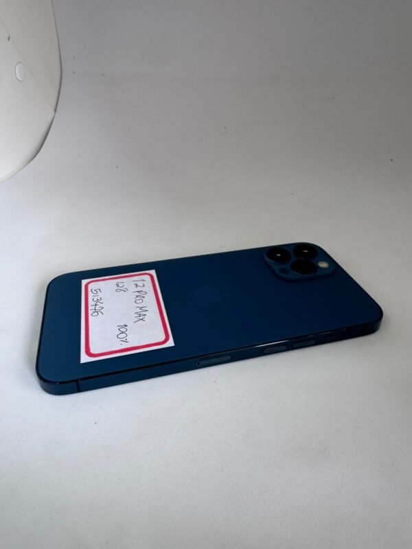 12 PRO MAX 128GB AZUL 100% - Imagem 4