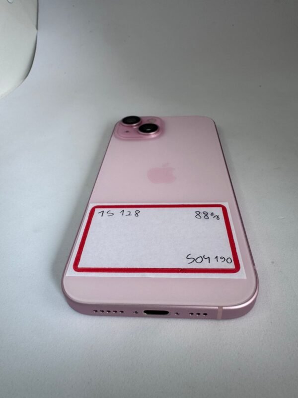 IPHONE 15 128GB ROSA 88%