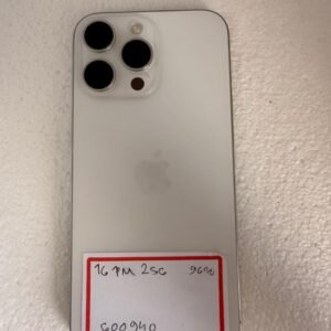 16 PRO MAX 256GB BRANCO 96%