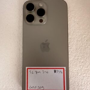 16 PRO MAX 256GB 95% CINZA NATURAL